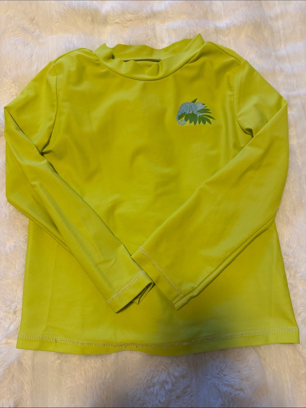 Carters Just One You Yellow Kids Rashguard - 5T